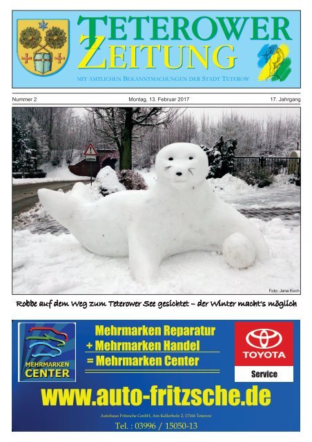 Teterower Zeitung 02 2017
