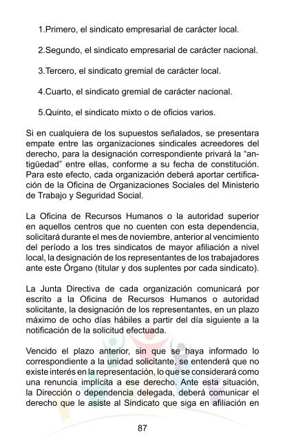 Normativa de Relaciones Laborales