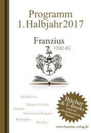 2017 Verlagsprogramm Franzius Verlag (Stand 01.04.17)