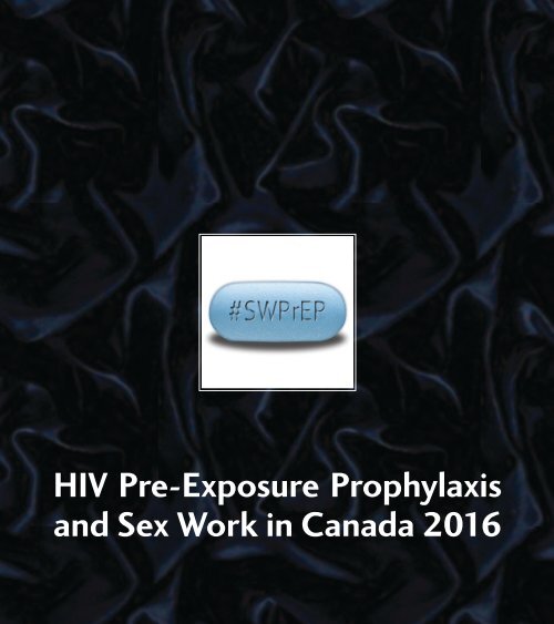 HIV Pre-Exposure Prophylaxis and Sex Work in Canada 2016