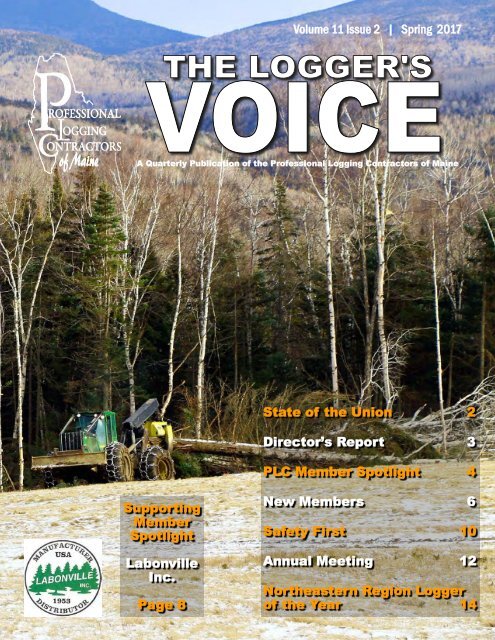 Loggers Voice Spring 2017