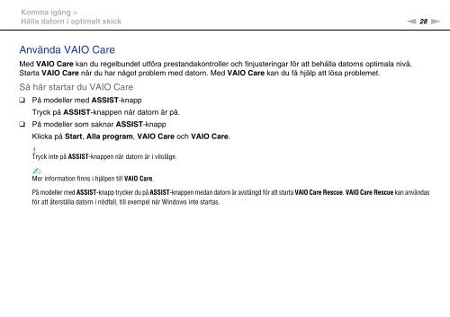 Sony VPCEE4J1E - VPCEE4J1E Mode d'emploi Su&eacute;dois