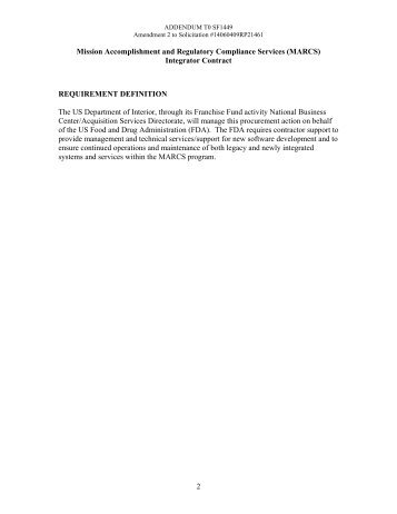 090909 RFP - MARCS Integrator Contract - Amendment 02