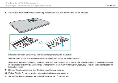 Sony VPCEE4J1E - VPCEE4J1E Mode d'emploi Allemand