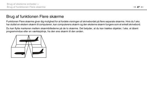 Sony VPCF23P1E - VPCF23P1E Istruzioni per l'uso Danese