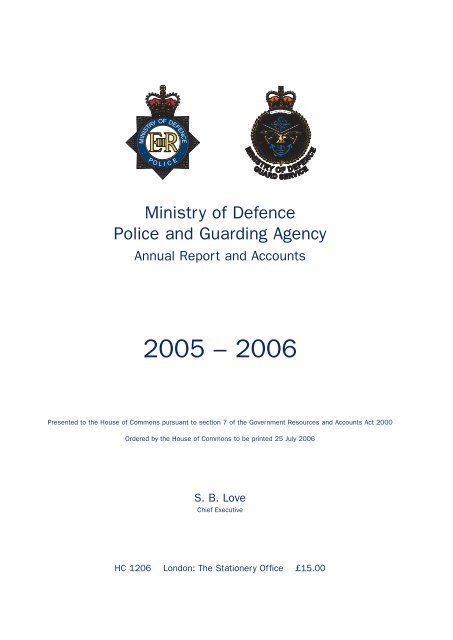 Ministry of Defence Police and Guarding Agency