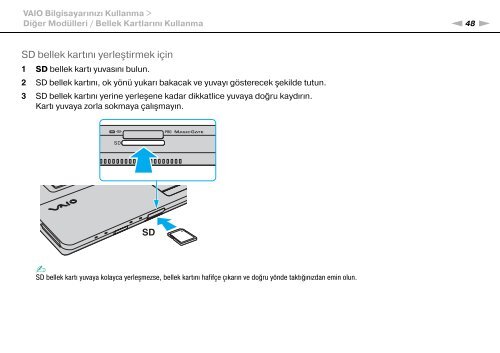 Sony VGN-FW41E - VGN-FW41E Mode d'emploi Turc