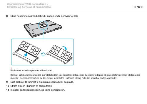 Sony VGN-FW41E - VGN-FW41E Mode d'emploi Danois