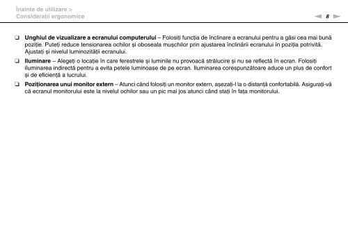 Sony VGN-FW41E - VGN-FW41E Mode d'emploi Roumain