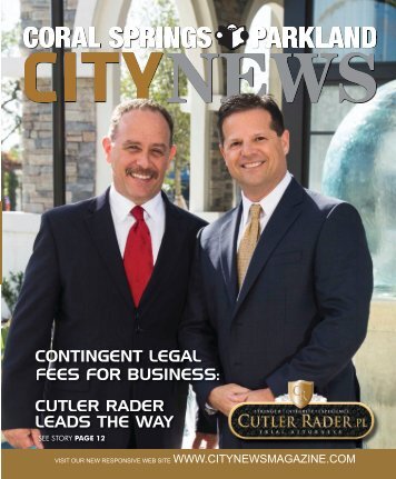 CONTINGENT LEGAL FEES FOR BUSINESS CUTLER RADER LEADS THE WAY