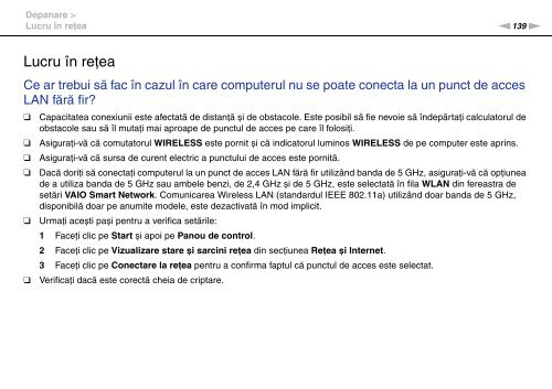 Sony VGN-FW41E - VGN-FW41E Mode d'emploi Roumain