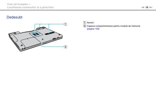 Sony VGN-FW41E - VGN-FW41E Mode d'emploi Roumain