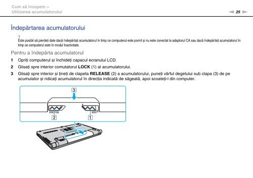 Sony VGN-FW41E - VGN-FW41E Mode d'emploi Roumain