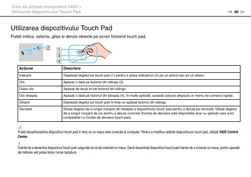 Sony VGN-FW41E - VGN-FW41E Mode d'emploi Roumain