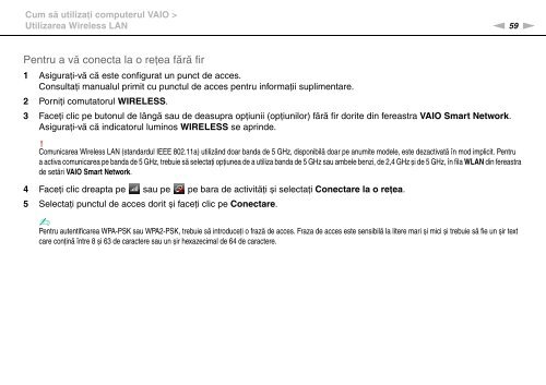 Sony VGN-FW41E - VGN-FW41E Mode d'emploi Roumain