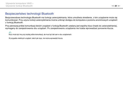 Sony VGN-FW41E - VGN-FW41E Mode d'emploi Polonais