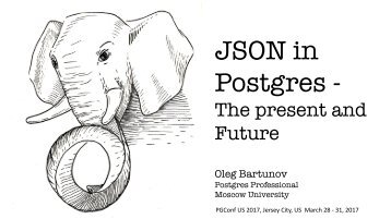 JSON in Postgres -