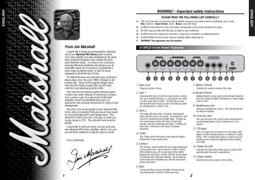 MG15RCD - Marshall Amps