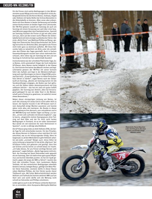 Motocross Enduro Ausgabe 05/2017