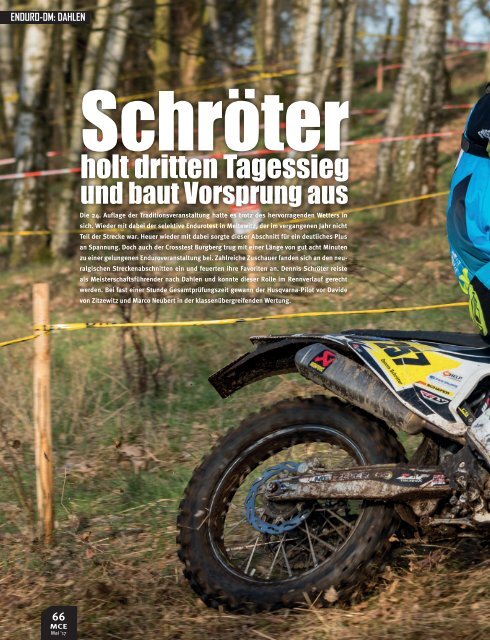 Motocross Enduro Ausgabe 05/2017