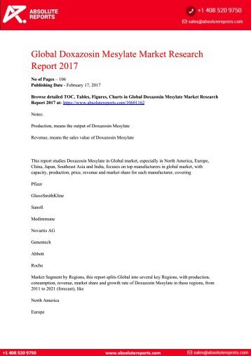 10601162-Global-Doxazosin-Mesylate-Market-Research-Report-2017