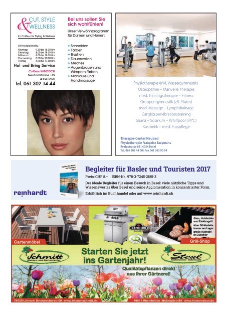 Neubadmagazin April 2017