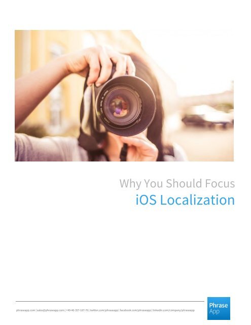 Why you should focus on iOS Localization