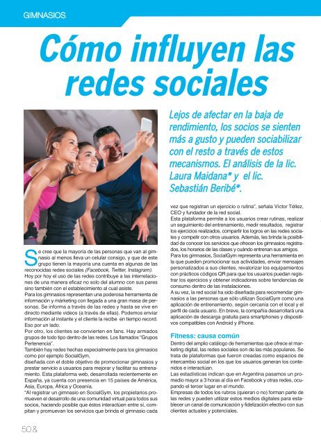 Cuerpo & Mente en Deportes (Edición 325