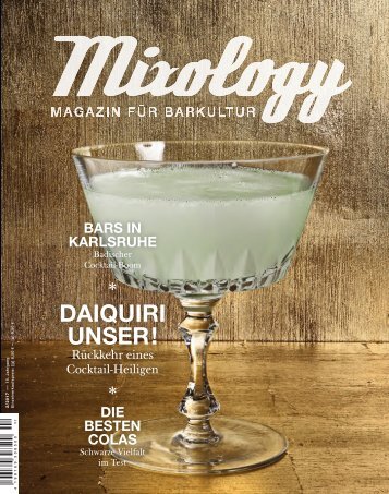 Mixology - Magazin für Barkultur 2-17