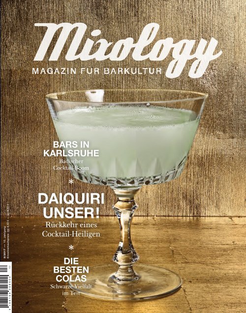 Mixology - Magazin für Barkultur 2-17