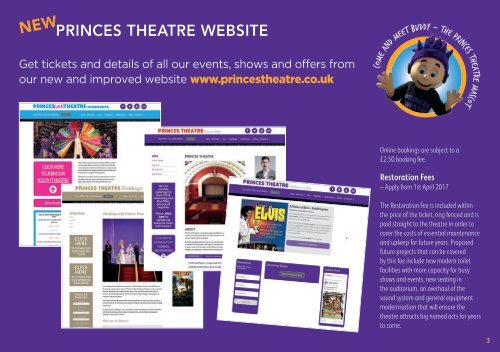 Princes Theatre Programme SUMMER 2017