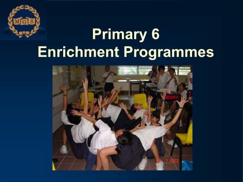 Briefing for Parents 2012 - Methodist Girls' School