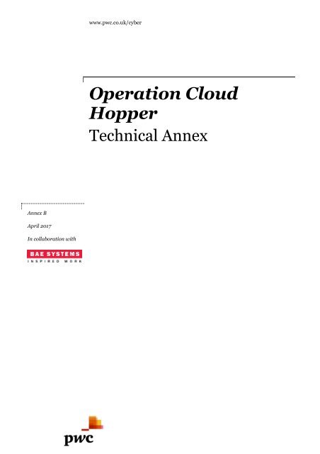 Operation Cloud Hopper