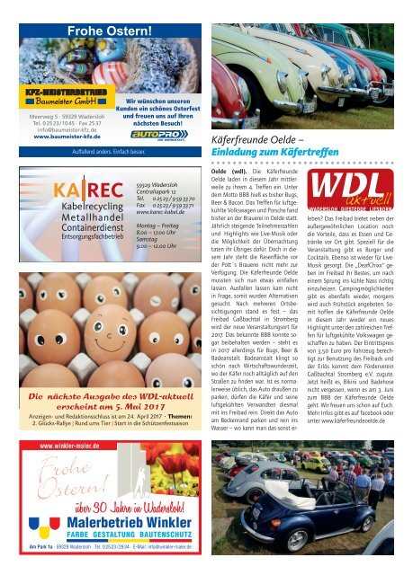 WDL-aktuell April 2017