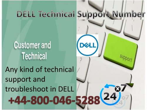 Dell Laptop Support Phone Number UK +448000465288