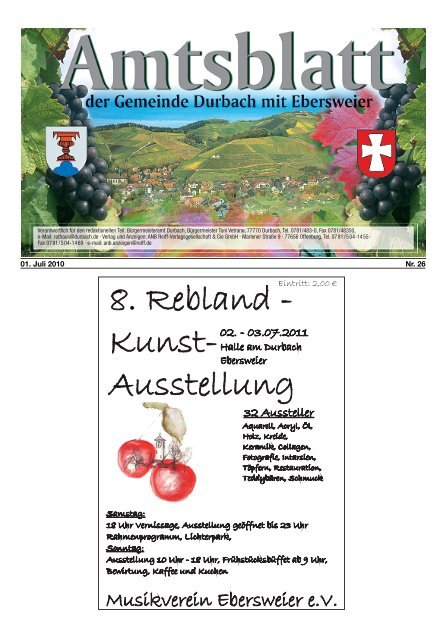 8. Rebland - Kunst- Ausstellung - Durbach