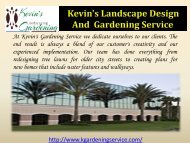 Gardening Services in Oakland, CA| Kevin’s Gardening Service