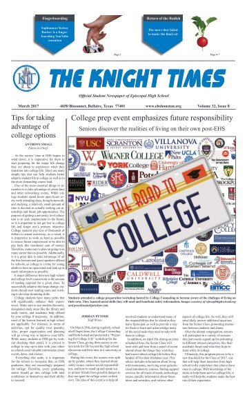 THE KNIGHT TIMES - March 2017