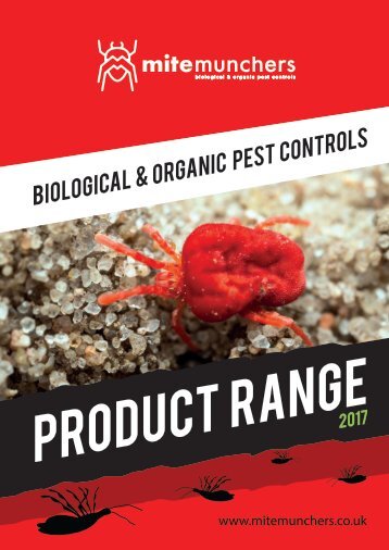 MiteMunchers | Product Range 2017