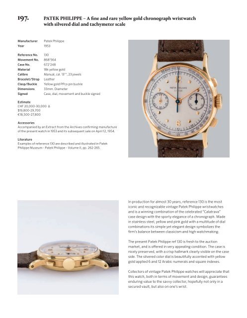 The Geneva Watch Auction FIVE