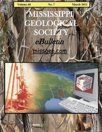 March 2012 - Mississippi Geological Society