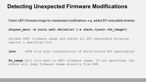 Exploring Your System Deeper [with CHIPSEC] is Not Naughty