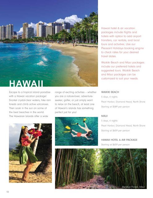 USA Vacation 2017 Brochure