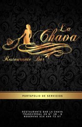 RESTAURANTE BAR LA CHAVA