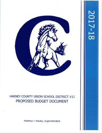 CUHS 2017-18 Proposed Budget Document