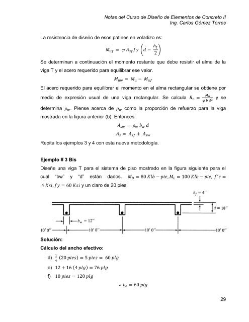 DISEÑO DE ELEMENTOS DE CONCRETO II (Parte 1)