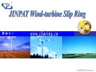 Jinpat Electronic Slip Rings Wind Turbines