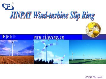 Jinpat Electronic Slip Rings Wind Turbines