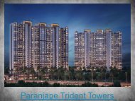 Paranjape Trident Towers Pune