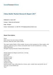 China Rutile Market Research Report 2017